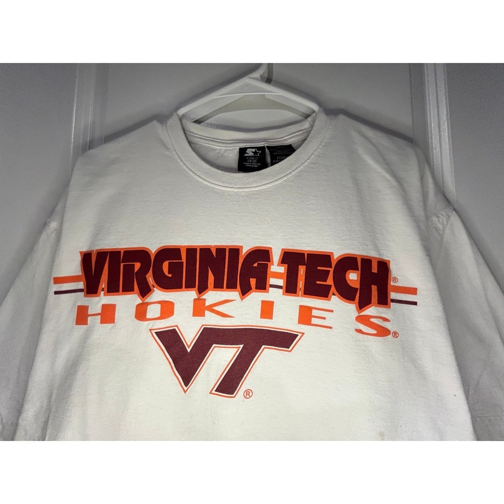 Vintage‎ 90's Y2k Virginia Tech Hokies College Starter T-Shirt